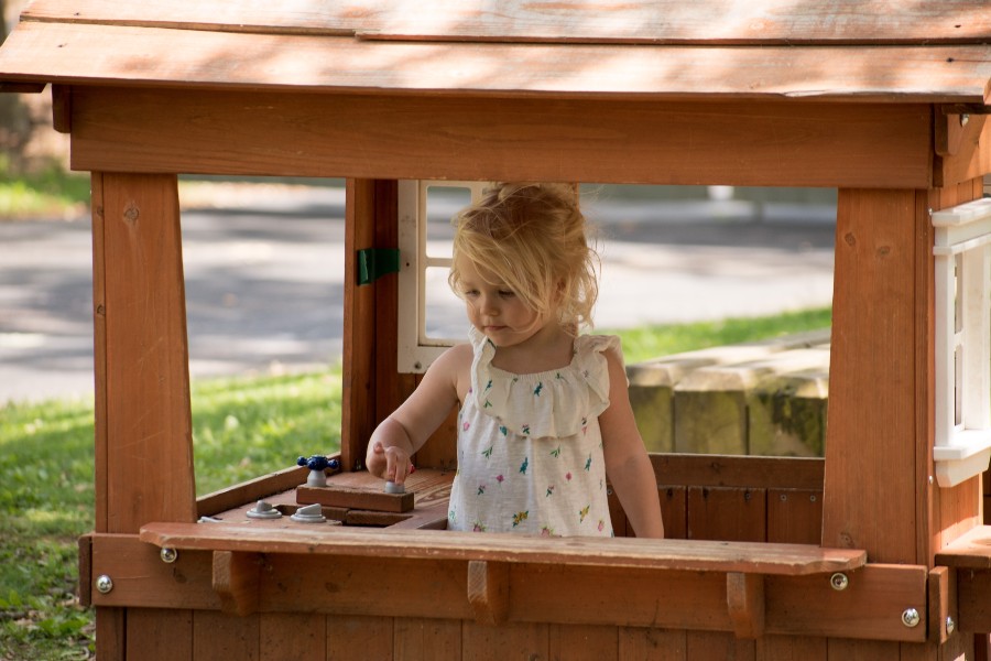 casa in legno per bambini